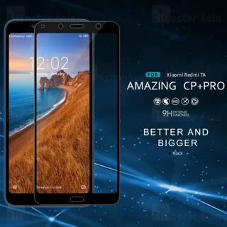 محافظ صفحه شیشه ای تمام صفحه تمام چسب شیائومی Xiaomi Redmi 7A Nillkin CP+ Pro - تصویر 2
