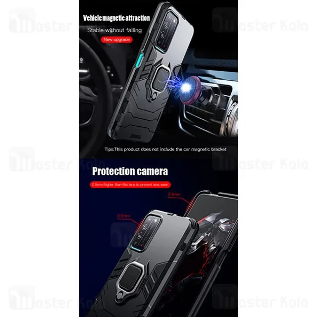 گارد ضد ضربه انگشتی Huawei Honor Play 4 KEYSION ShockProof Armor Ring - تصویر 3