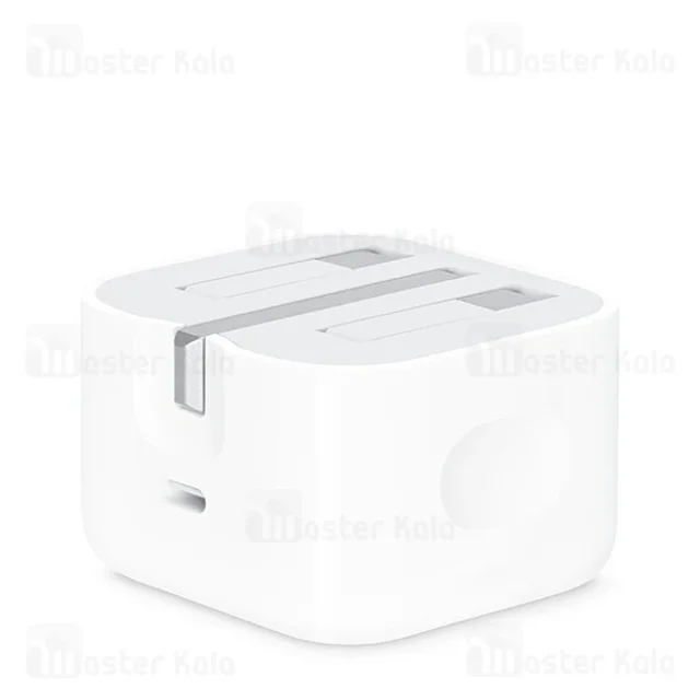شارژر دیواری اصلی اپل Apple A2344 MUVT3B/A Charger توان 20 وات - تصویر 3
