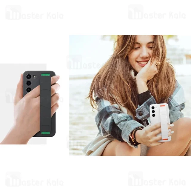 قاب سیلیکونی بنددار اصلی سامسونگ Samsung Galaxy S23 Plus Silicone Grip - تصویر 8