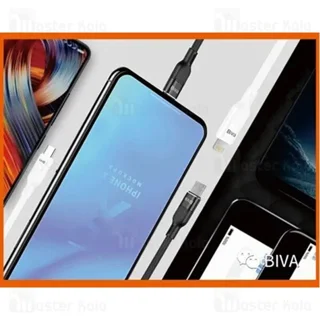 کابل لایتنینگ بیوا Biva C-02L طول 1.2 متر شدت جریان 2.4 آمپر - تصویر 4