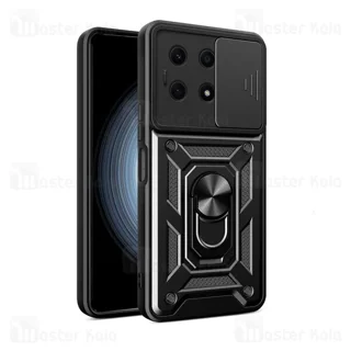 گارد محافظ ضد ضربه انگشتی Honor X6a SHUNIJA Case دارای محافظ دوربین - تصویر 2