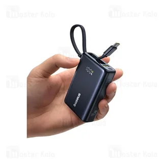 پاوربانک 10000 بیسوس Baseus Picogo P10076803123 توان 45 وات همراه با کابل متصل - تصویر 2