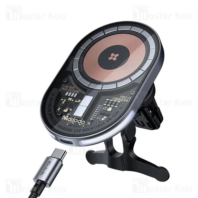 هولدر و شارژر وایرلس مگ سیف مک دودو Mcdodo CH-2340 توان 15 وات - تصویر 5