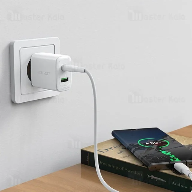 شارژر دیواری ایس فست ACEFAST A25 PD20W Fast Charger توان 20 وات - تصویر 6