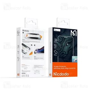 گلس تمام صفحه تمام چسب مک دودو Apple iPhone 16 Pro Mcdodo PF-6862 Tempared Glass - تصویر 6