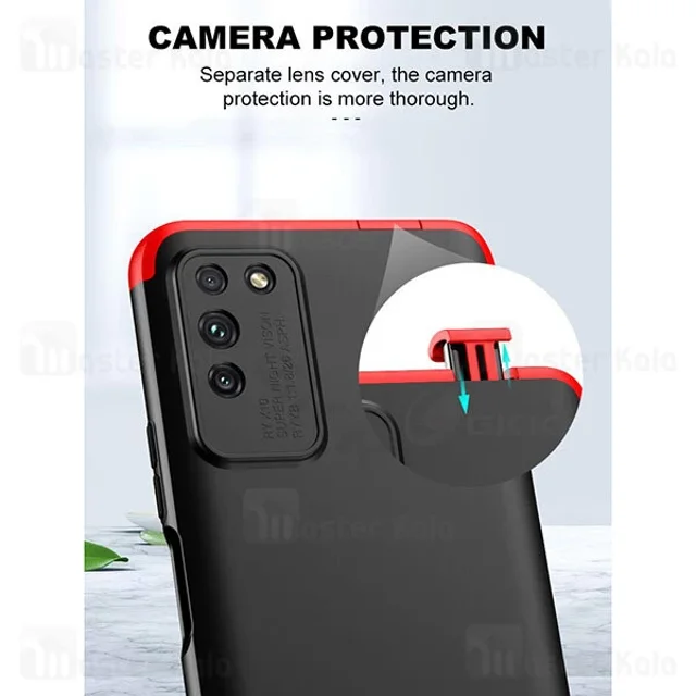 قاب 360 درجه هواوی Huawei Honor X10 GKK 360 Full Case - تصویر 5