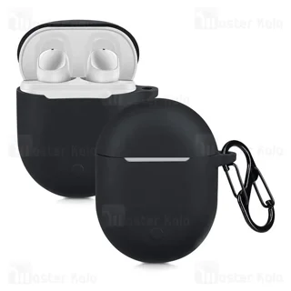 کاور محافظ سیلیکونی هندزفری شیائومی Xiaomi Redmi AirDots 3 Pro Silicone Case دارای قلاب - تصویر 3
