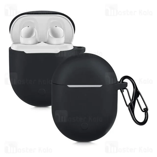 کاور محافظ سیلیکونی هندزفری شیائومی Xiaomi Redmi AirDots 3 Pro Silicone Case دارای قلاب - تصویر 3
