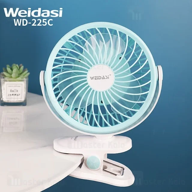 پنکه رومیزی شارژی ویداسی Weidasi WD-225C - تصویر 3