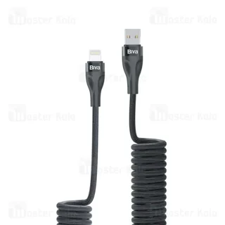 کابل لایتنینگ فنری بیوا Biva C-25L Stretchable توان 12 وات - تصویر 2