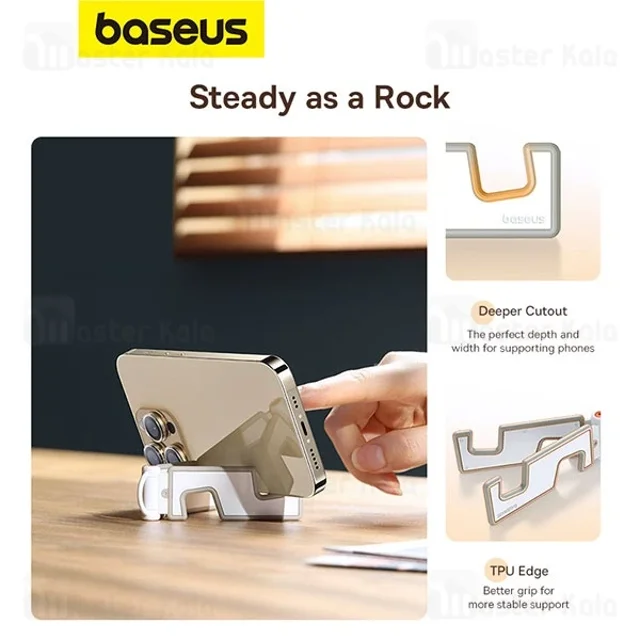 هولدر رومیزی تاشو بیسوس Baseus BS-H103 Portable Series B10556600211-00 - تصویر 5