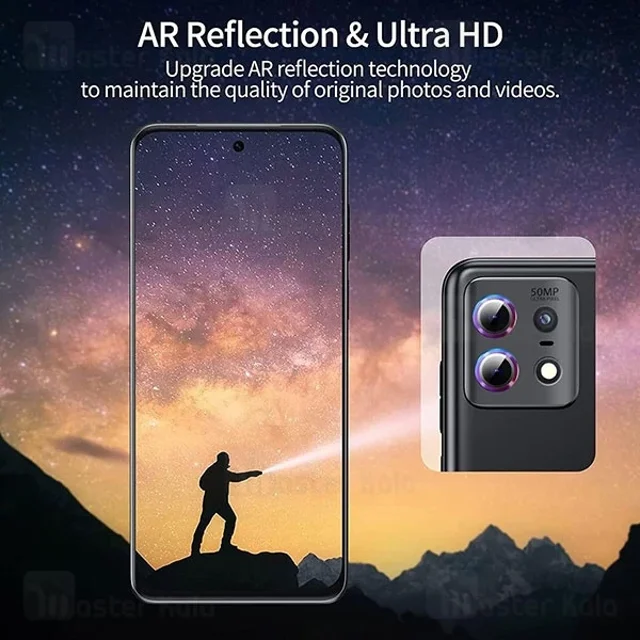 محافظ لنز فلزی دوربین موتورولا Motorola Edge 50 Neo Lens Shield - تصویر 2