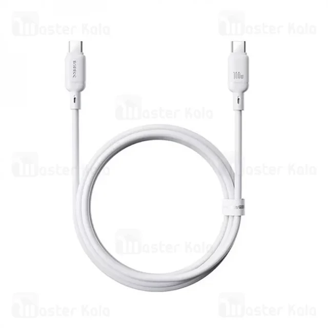 کابل Type-C به Type-C بیسوس Baseus Silky Series P10377704113-00 طول 1 متر توان 100 وات - تصویر 5