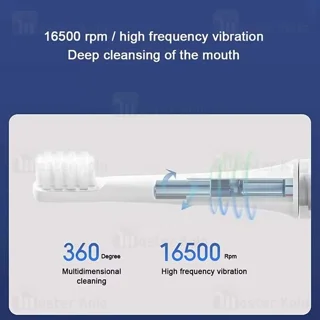 مسواک برقی شیائومی Xiaomi Mijia T100 Electric Toothbrush IPX7 - تصویر 6