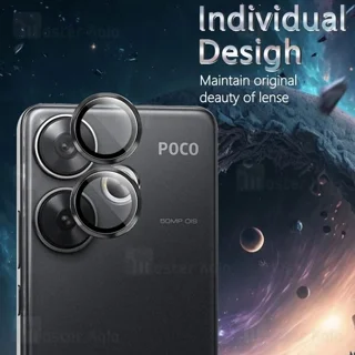 محافظ لنز فلزی دوربین شیائومی Xiaomi Poco F6 / Redmi Turbo 3 Lens Shield - تصویر 7
