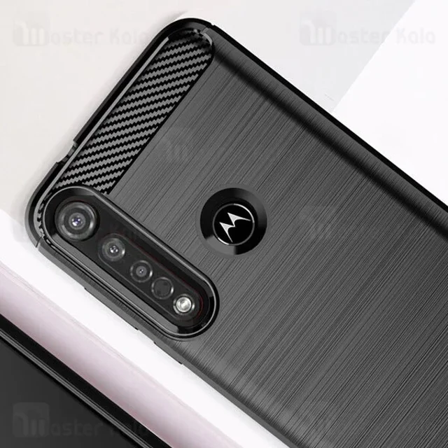 قاب فیبر کربنی موتورولا Motorola Moto G8 Plus / One Vision Plus Rugged Armor Fiber Carbon - تصویر 6