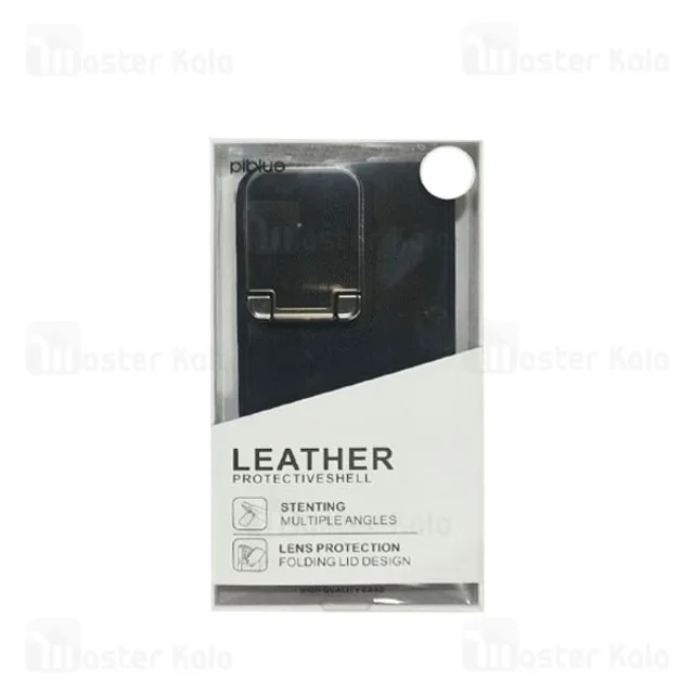 قاب محافظ چرمی آیفون Apple iPhone 14 Pro Max Piblue Leather Protectiveshell دارای محافظ - تصویر 3