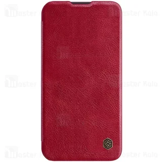 کیف چرمی نیلکین آیفون Apple iPhone 14 Plus Nillkin Qin Pro Leather Case دارای محافظ دوربین - تصویر 4