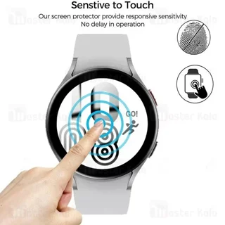محافظ صفحه ساعت هوشمند سامسونگ Samsung Galaxy Watch 5 Pro PMMA TPU Screen Protector - تصویر 3
