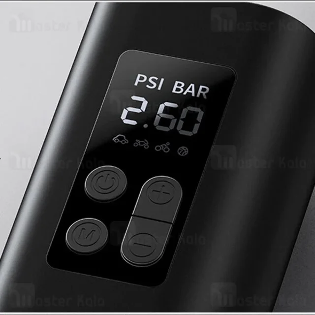 کمپرسور باد بیسوس Baseus Super Mini Inflator Pump CRCQ000001 دارای چراغ LED - تصویر 6