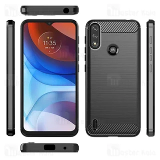 قاب فیبر کربنی موتورولا Motorola Moto E7 Power Rugged Armor Fiber Carbon - تصویر 6