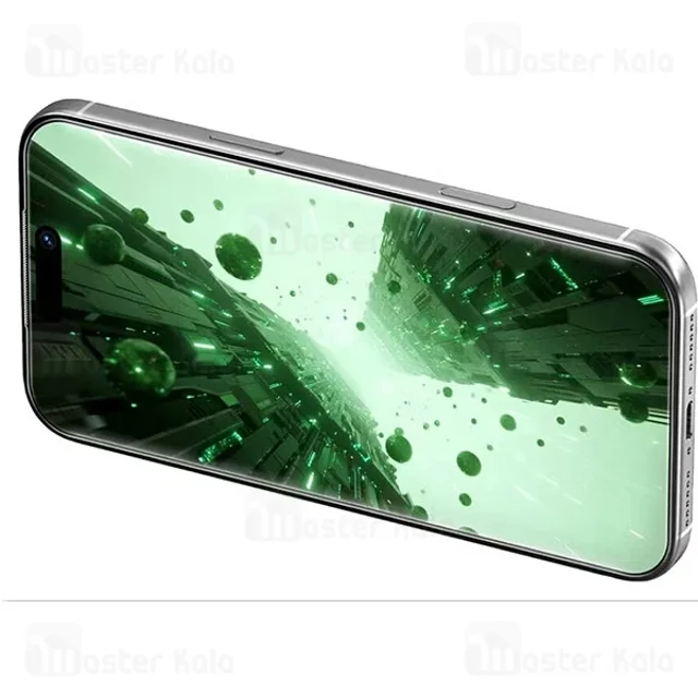 گلس تمام صفحه تمام چسب آیفون گرین لاین Apple iPhone Air Green Lion 9H Steve - تصویر 5