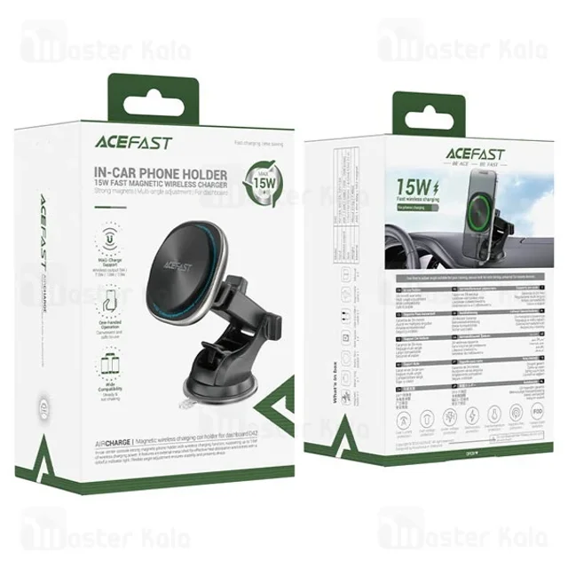 هولدر و شارژر وایرلس مگ سیف ایس فست ACEFAST D42 توان 15 وات - تصویر 8