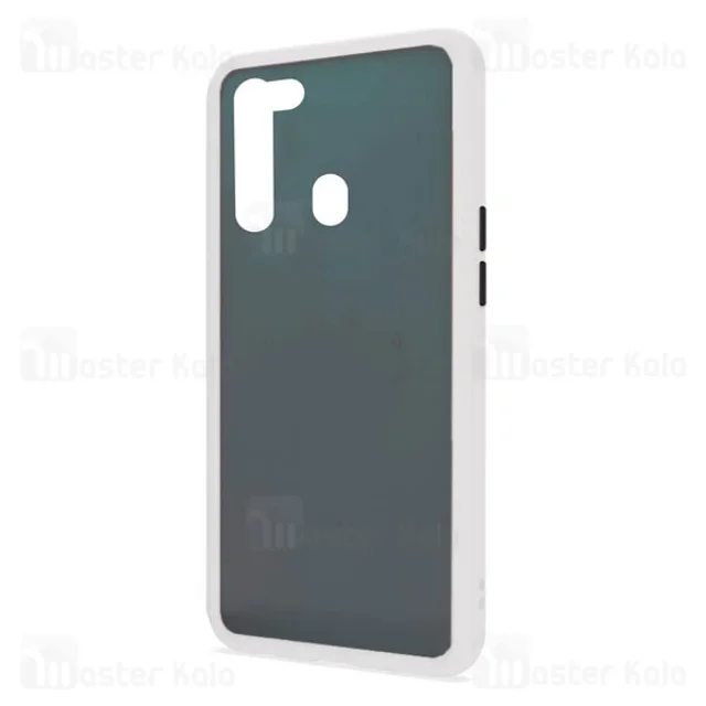 قاب مات سامسونگ Samsung Galaxy A21 Transparent Hybrid Matte Case - تصویر 6