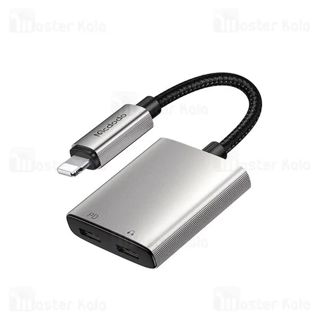 کابل تبدیل لایتنینگ اتصال همزمان هندزفری لایتنیگ و شارژر Mcdodo CA-5560 - تصویر 2