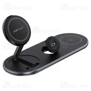 استند و شارژر وایرلس چند کاره مگ سیف ایس فست ACEFAST E19 Qi2 با قابلیت شارژ اپل واچ - تصویر 3