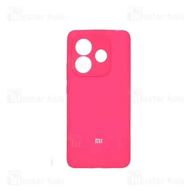 قاب سیلیکونی شیائومی Xiaomi Redmi Note 14 5G China silicone case - تصویر 3