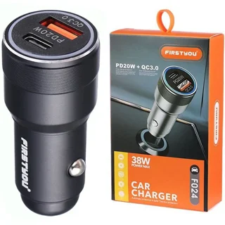 شارژر فندکی فرست یو مدل F024 - تصویر 2
