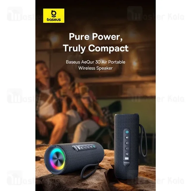 اسپیکر بلوتوث بیسوس Baseus AeQur 30 Air Portable A20072600826-00 توان 15 وات - تصویر 4