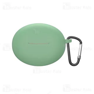 کاور محافظ سیلیکونی هندزفری شیائومی Xiaomi Redmi Buds 4 Active RS04 دارای قلاب آویز - تصویر 5