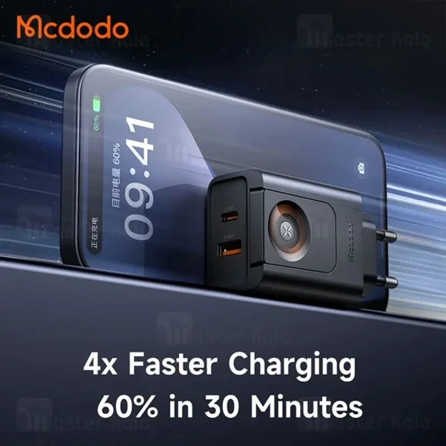 شارژر دیواری و شارژر وایرلس اپل واچ مک دودو Mcdodo CH-370 توان 30 وات - تصویر 7