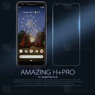 محافظ صفحه شیشه ای نیلکین گوگل Google Pixel 3A XL Nillkin H+ Pro + محافظ لنز - تصویر 6