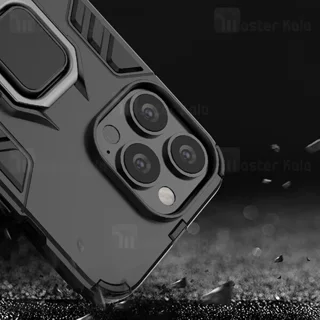گارد ضد ضربه انگشتی آیفون Apple iPhone 13 Pro Max KEYSION ShockProof Armor Ring - تصویر 7