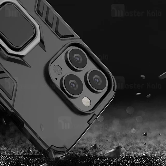 گارد ضد ضربه انگشتی آیفون Apple iPhone 13 Pro Max KEYSION ShockProof Armor Ring - تصویر 7