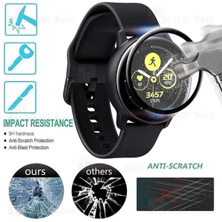 محافظ صفحه ساعت هوشمند سامسونگ Samsung Galaxy Watch 6 40mm PMMA TPU Screen Protector - تصویر 4