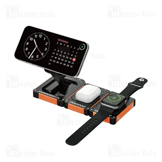 استند و شارژر وایرلس چند کاره مگ سیف بیوا Biva WLC-17 با قابلیت شارژ اپل واچ - تصویر 2