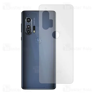 پک برچسب پلاستیکی پشت و رو موتورولا Motorola Edge Plus Plastic 2 in 1 Protector - تصویر 3