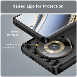 قاب فیبر کربنی ریلمی Realme 11 Pro Rugged Armor Fiber Carbon - تصویر 8
