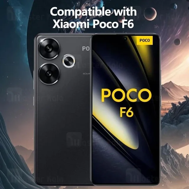 محافظ لنز فلزی دوربین شیائومی Xiaomi Poco F6 / Redmi Turbo 3 Lens Shield - تصویر 3