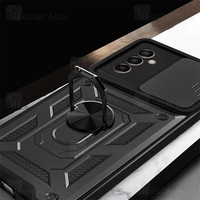 گارد محافظ ضد ضربه انگشتی Samsung M23 / M13 SHUNIJA Case دارای محافظ دوربین - تصویر 3