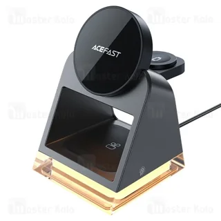 استند و شارژر وایرلس چند کاره مگ سیف ایس فست ACEFAST E17 با قابلیت شارژ اپل واچ - تصویر 3