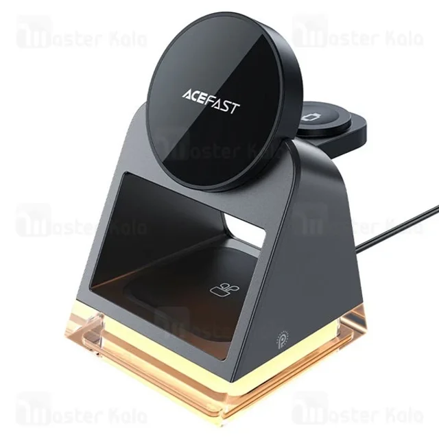 استند و شارژر وایرلس چند کاره مگ سیف ایس فست ACEFAST E17 با قابلیت شارژ اپل واچ - تصویر 3