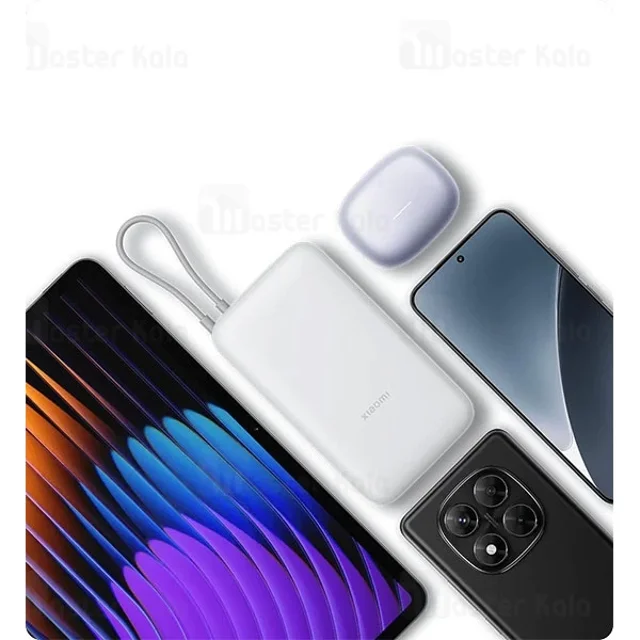 پاوربانک 20000 شیائومی Xiaomi Power Bank PB2020MI توان 22.5 وات با کابل متصل - تصویر 7