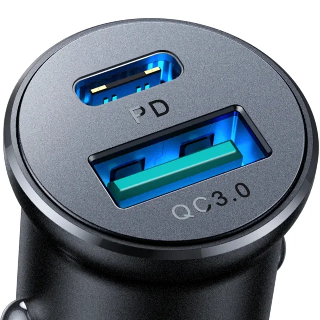 شارژر فندکی 30W پورت USB-C و USB-A برند جویروم مدل JR-CCN05 - تصویر 6