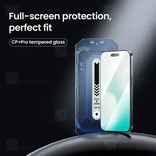 گلس تمام صفحه تمام چسب آیفون Apple iPhone 17 Pro Nillkin CP+ Pro - تصویر 4